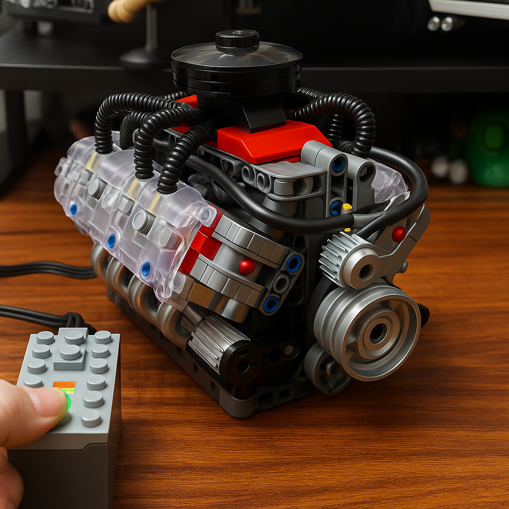 Motor v8 funcional Armable.