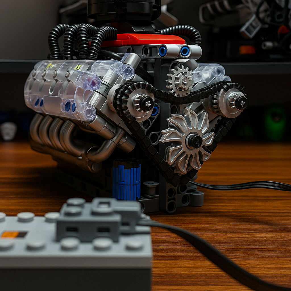 Motor v8 funcional Armable.