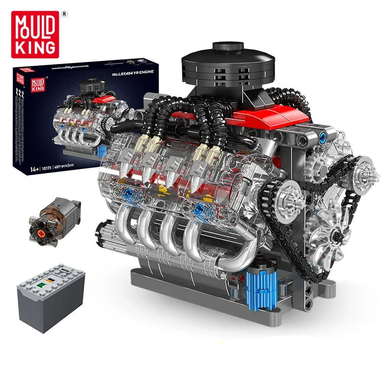 Motor v8 funcional Armable.