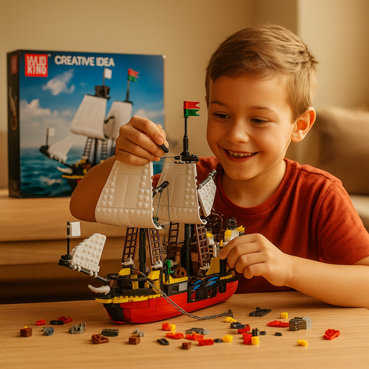 Barco Pirata Armable