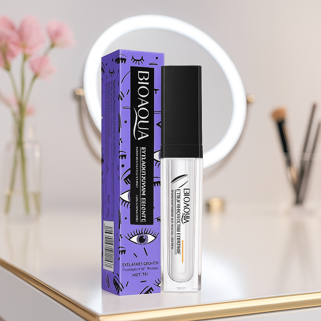 Serum Bioaqua para crecimiento de pestañas y cejas